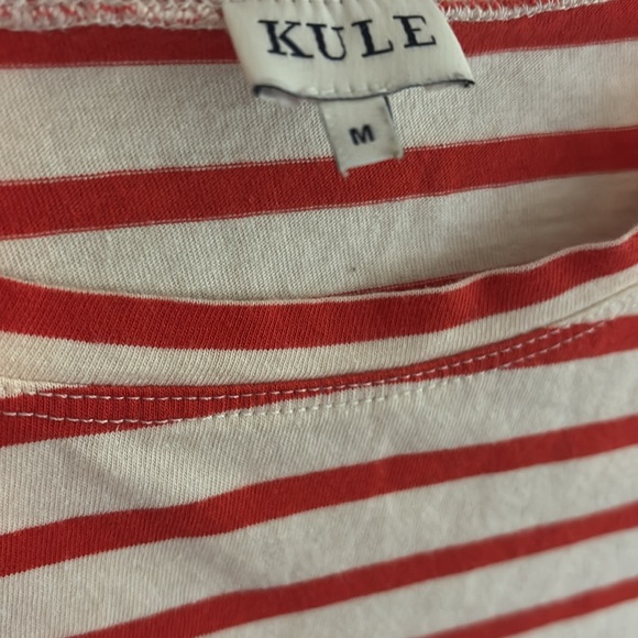 KULE horizontal stripe nautical loose fit tee - Picture 2 of 7